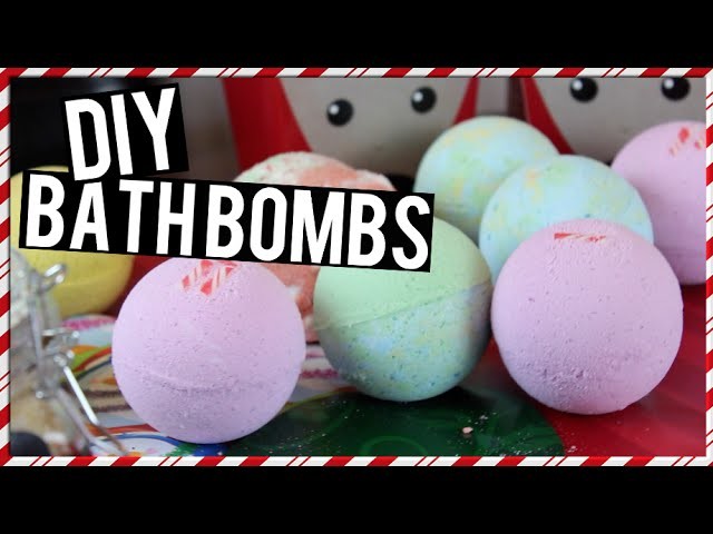 DIY: Bath Bombs ~ Easy & Quick! Christmas Gift Idea!