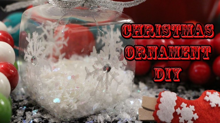 DIY Christmas Tree Ornament ♥ Snowflake
