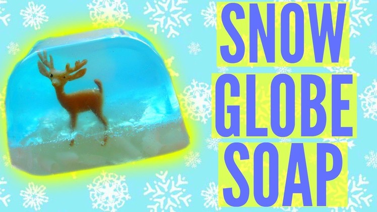 DIY SNOW GLOBE SOAP! | DIY Christmas Gift Idea!