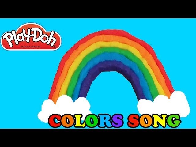 How to Make a Play-Doh Rainbow Learn Colours