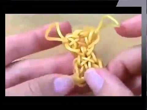 Loom bands RainBow Loom Netherlands Bow Ring Charm Rainbow Loom Tutorial How To HD by GomitasMan