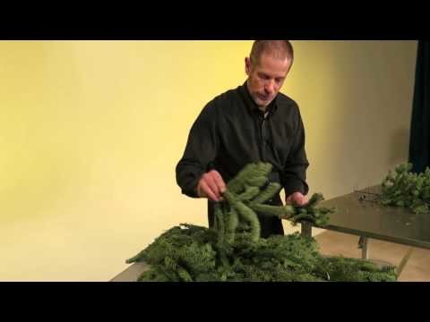 Mitchell Wreaths, Part 4 of 6 (Christmas Tree Wreath Making)