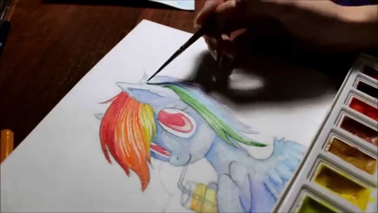 MLP - How I draw Rainbow Dash