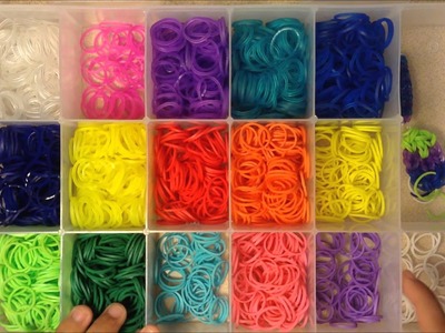My Rainbow Loom Storage | Melon Crafter