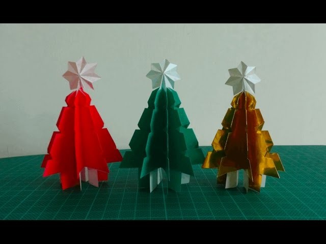 Origami【3D Christmas tree】