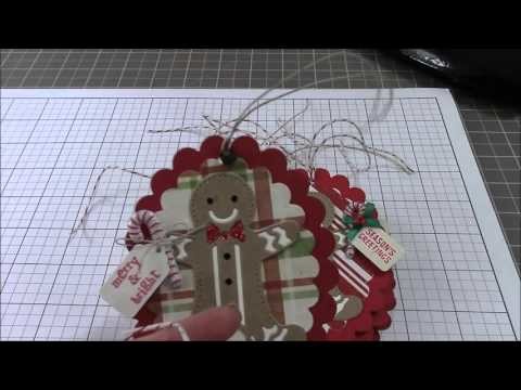Project share wood pumpkin and Christmas Tags 2015