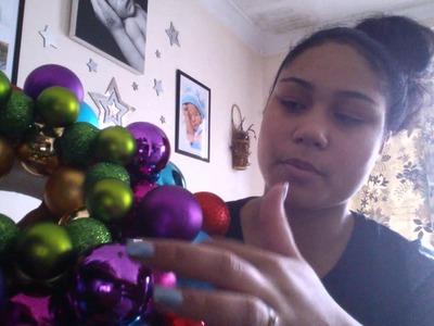 SYD * DIY Christmas Ornament Wreath *