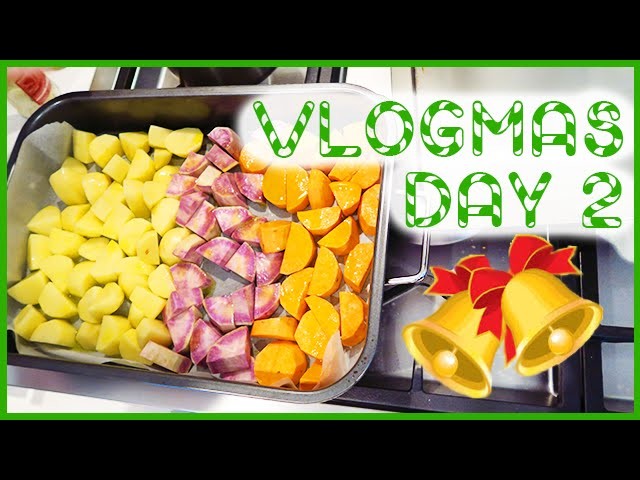 VLOGMAS DAY 2 - Big Roast Dinner & Failed DIY | 2015
