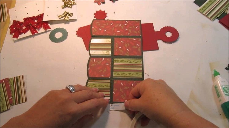 Christmas 2014 Cards and Crafts Series - Wreath Box Card