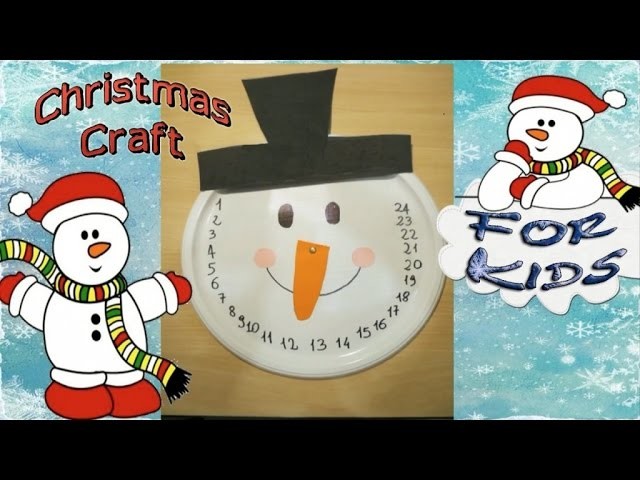 Christmas Calendar 2015 - Kids Christmas Crafts - Simple Idea for Christmas
