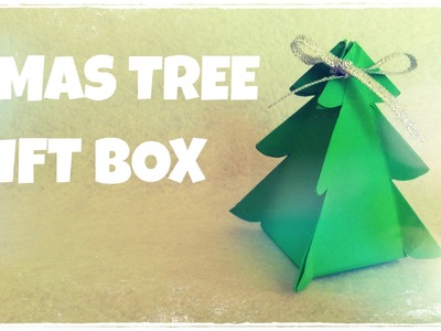 DIY Christmas Ornament - CHRISTMAS GIFT BOX Tutorial