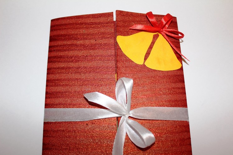 DIY - How to make a Greeting card for Christmas 2015