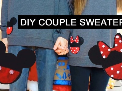 DIY Matching.Couple Sweaters | GIFT IDEA