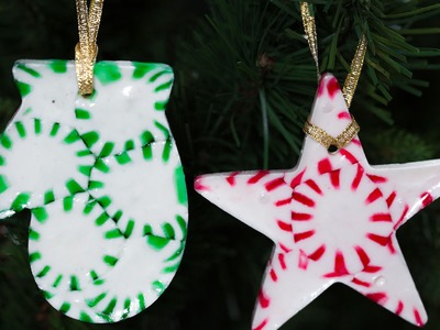 DIY Peppermint Christmas Tree Ornaments  | Southern Living