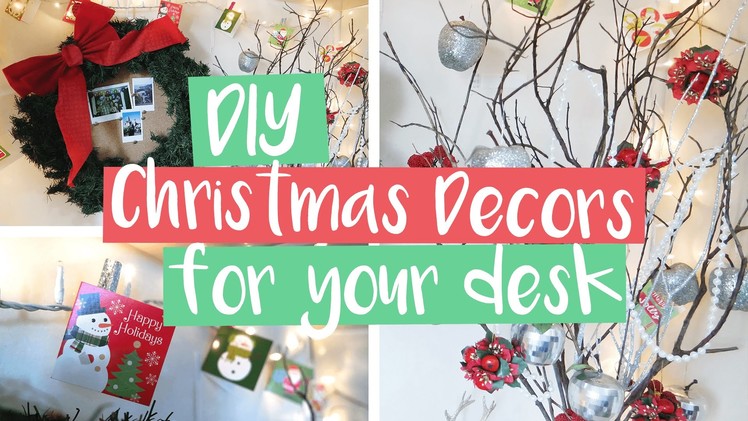 Easy and Affordable DIY Christmas Decors For Your Desk