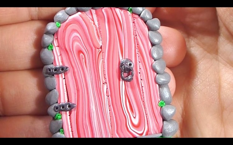 Fairy Door Pendant Polymer Clay Jewelry Tutorial Video