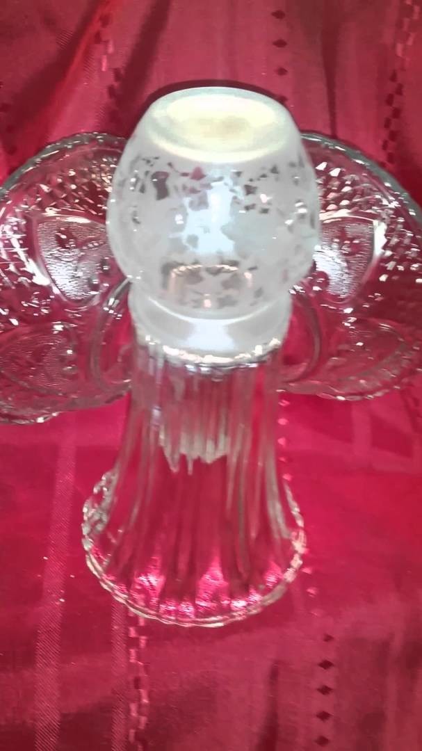 Glass Vase Angel ~ Yard Art- Christmas in the Circle