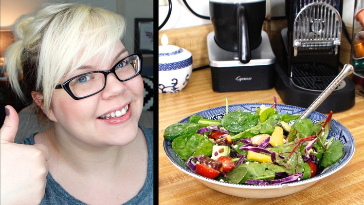 Health Update : Rainbow Salad & Working it!