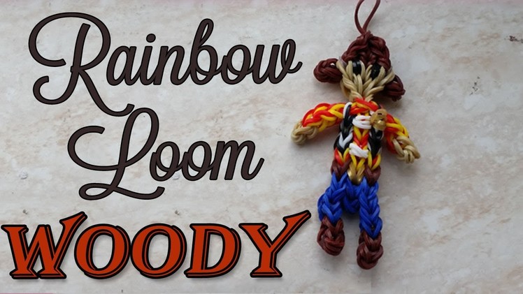 How to Make Rainbow Loom Woody Figurine Toy Story Regenboog Loom Monster Tail