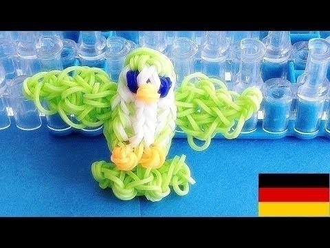 Loom Bandz Anleitung Deutsch Vogel Rainbow Loom Deutsch Loom bands Tiere