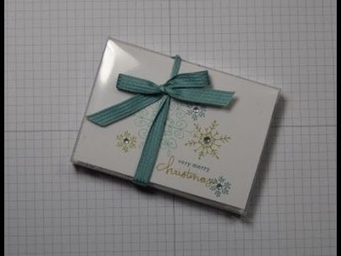 Ophelia Crafts Transparent Packaging For Christmas Cards