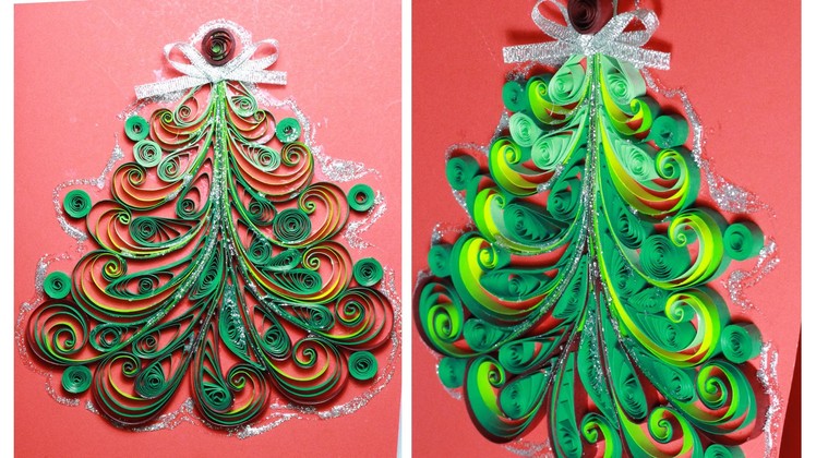 [Paper Quilling] Christmas Tree tutorial