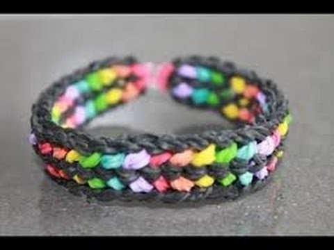 Rainbow Loom deutsch - Double Capped Dragon Scale Advanced Bracelet Deutsch