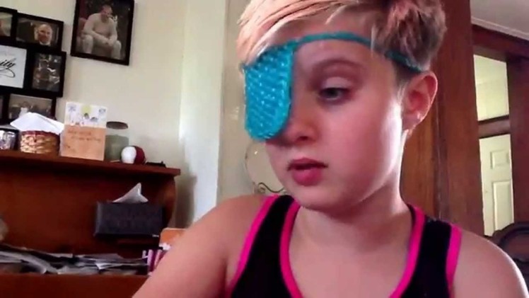 RAINBOW LOOM EYE PATCH REVIEW
