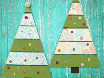 Rustic Christmas Tree Decor DIY