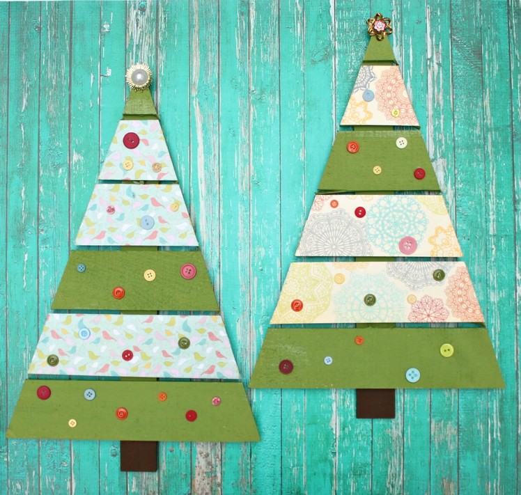 Rustic Christmas Tree Decor DIY