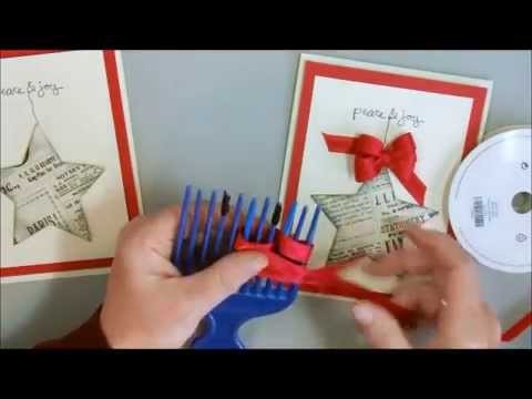 Triple Fork Bow Christmas Star Card with Deb Valder