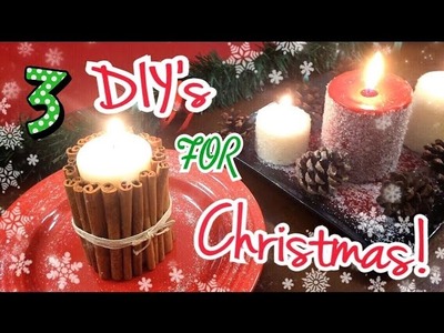 3 DIY's For Christmas| Minxy May