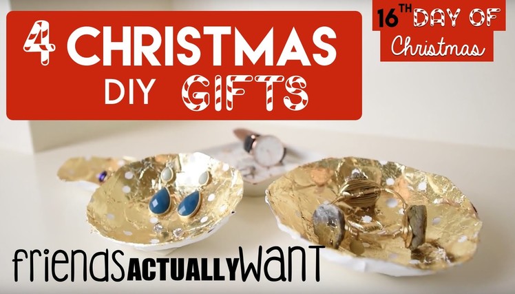 4 DIY Christmas Gifts Your Friends ACTUALLY Want! | 16th Day of Christmas 2015!