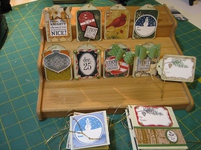 Christmas tags from your Scraps