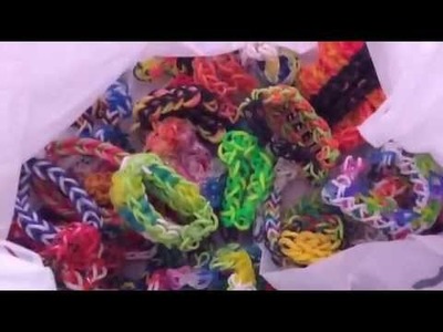 Cómo hacer una rainbow loom pulsera -gomitas-ligas