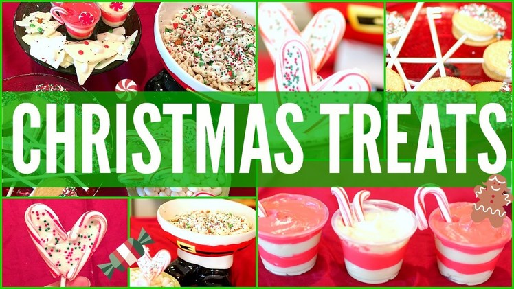 DIY CHRISTMAS.HOLIDAY TREATS! Easy, Quick, Perfect for Parties!