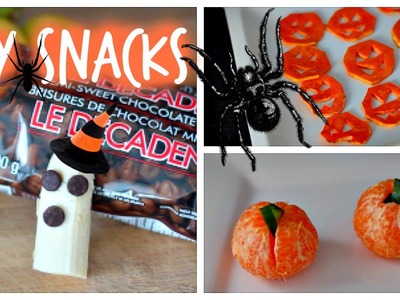 DIY Easy, Cheap & Healthy Halloween Snack Ideas