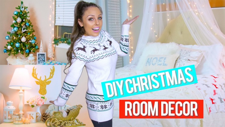 DIY Holiday Room Decor + Easy DIY Christmas Decorations! | Kristi-Anne Beil