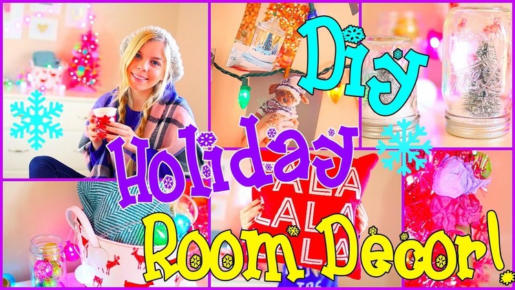 DIY Holiday Room Decor! Easy DIY Christmas Ideas!