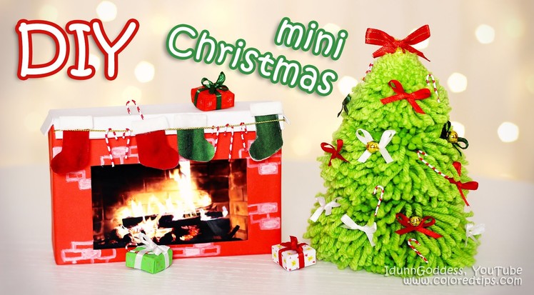 DIY Mini Christmas Decorations – Tiny Holiday Decor Ideas