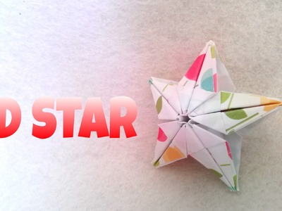 DIY Origami Ornament - Origami Star Ornament