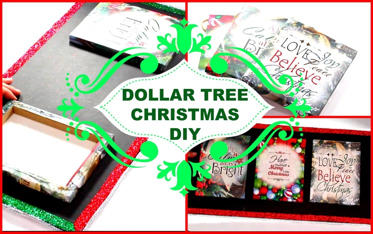 DOLLAR TREE CHRISTMAS HOME DECOR DIY