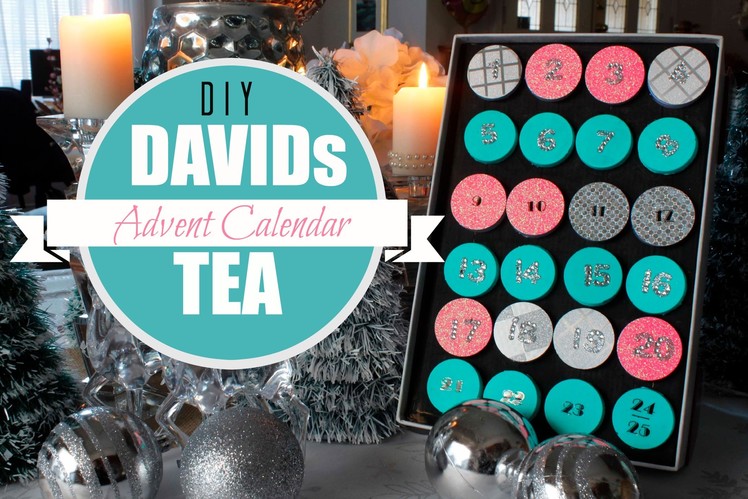 Easy DIY Advent Calendar - DAVID's TEA Inspired