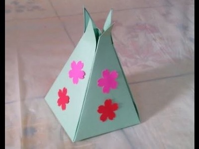 How to DIY Cute Tree Christmas Chocolate Box - Christmas Gifts - Tutorial .