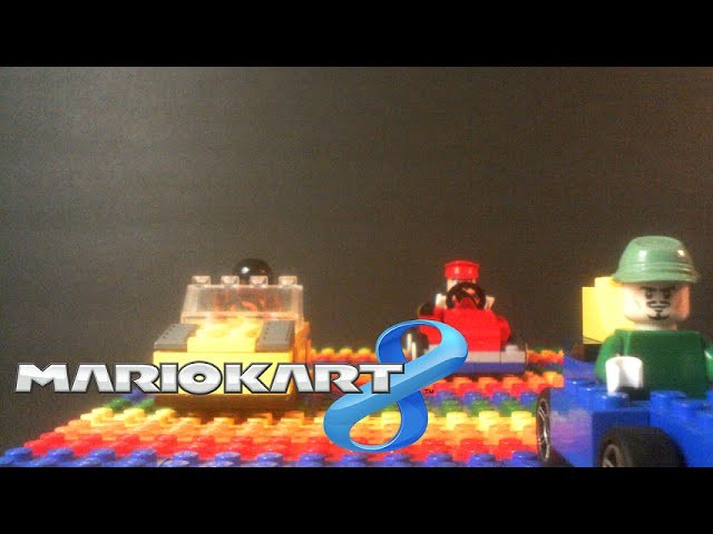 Lego Mario Kart 8 - Rainbow Road