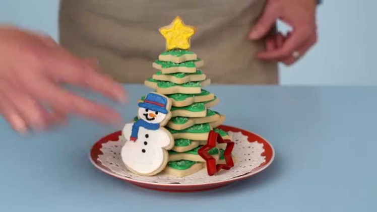 Make a Sweeeet Christmas Tree Centerpiece