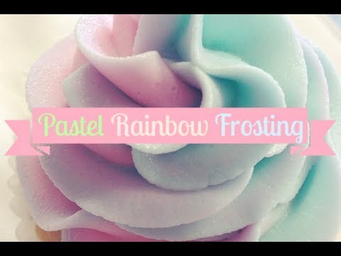 Pastel Rainbow Frosting