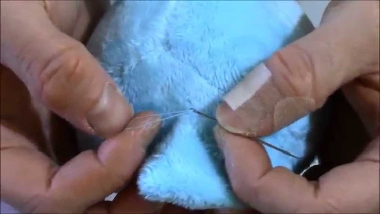 Pony Sewing Tutorial 5: Hand Sewing (Part 1), Knots, Ears