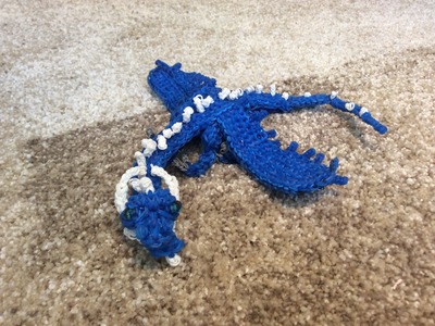 Rainbow Loom Adult Saphira from Eragon Preview