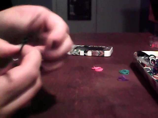 Rainbow Loom Loomless Tutorial- Butterfly Charm